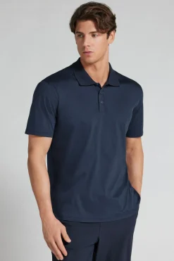 Mercerized Superlight Cotton Polo Shirt with Short Sleeves filo Premium