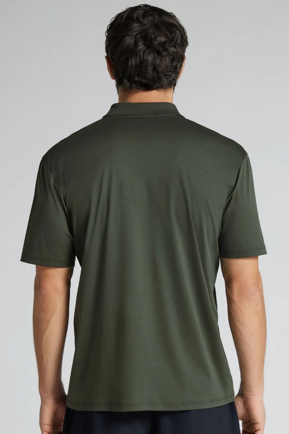Mercerized Superlight Cotton Polo Shirt with Short Sleeves filo Premium