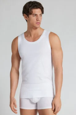 Mercerized Superlight Cotton Vest Top filo Premium