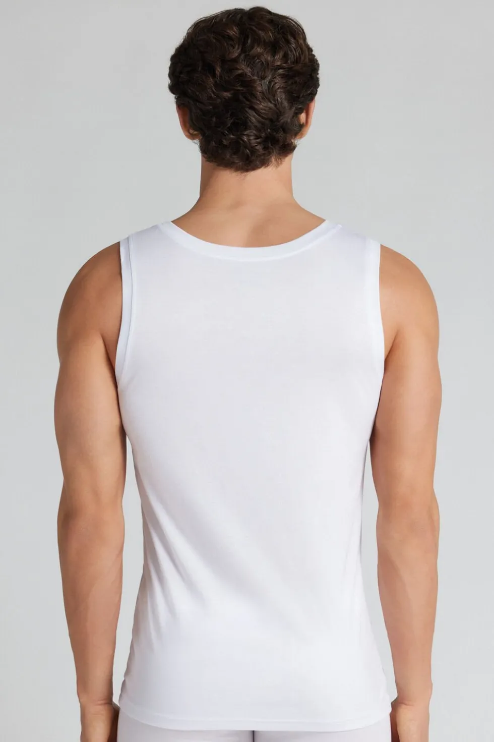 Mercerized Superlight Cotton Vest Top filo Premium