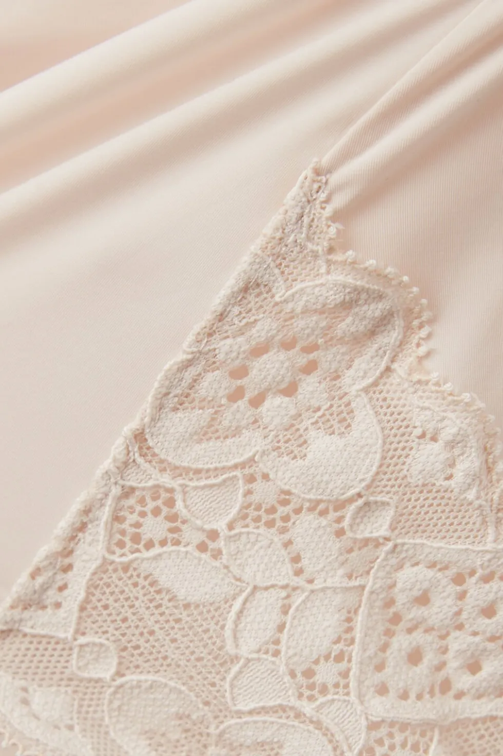 Microfiber and Lace High Rise Panties
