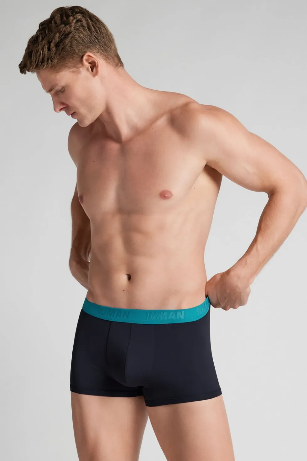 Microfiber Boxers with Logo
