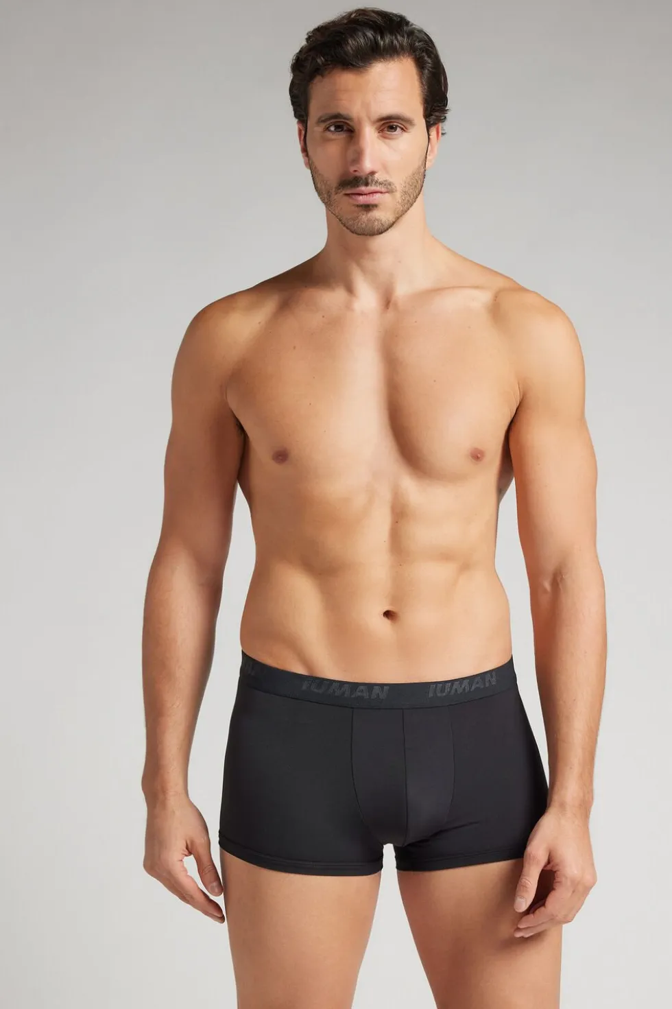 Microfiber Boxers with Logo