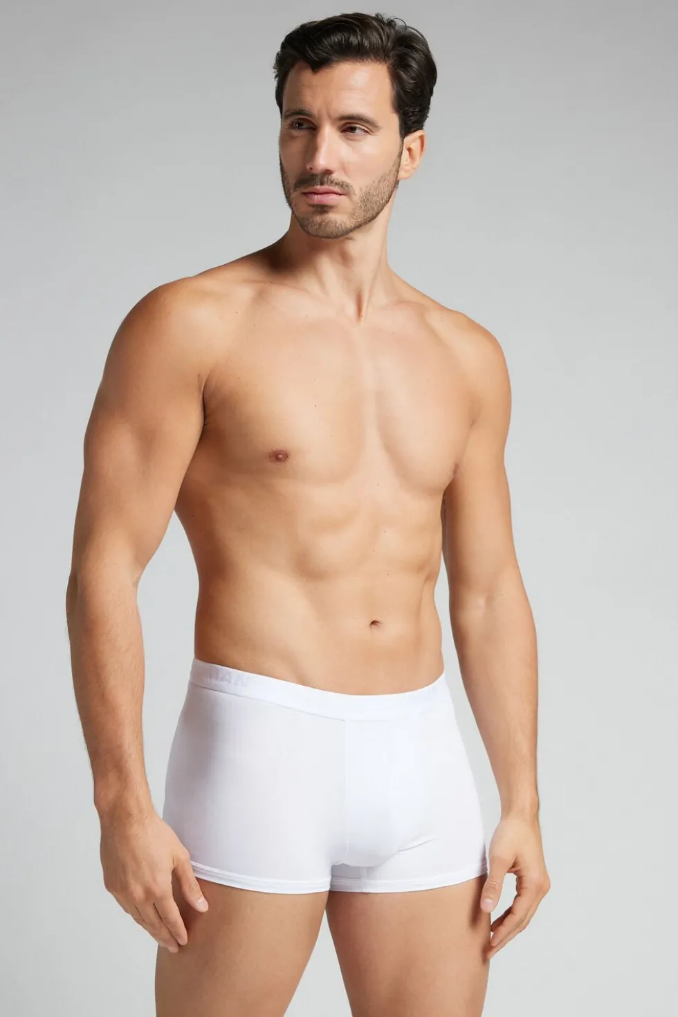 Microfiber Boxers with Logo