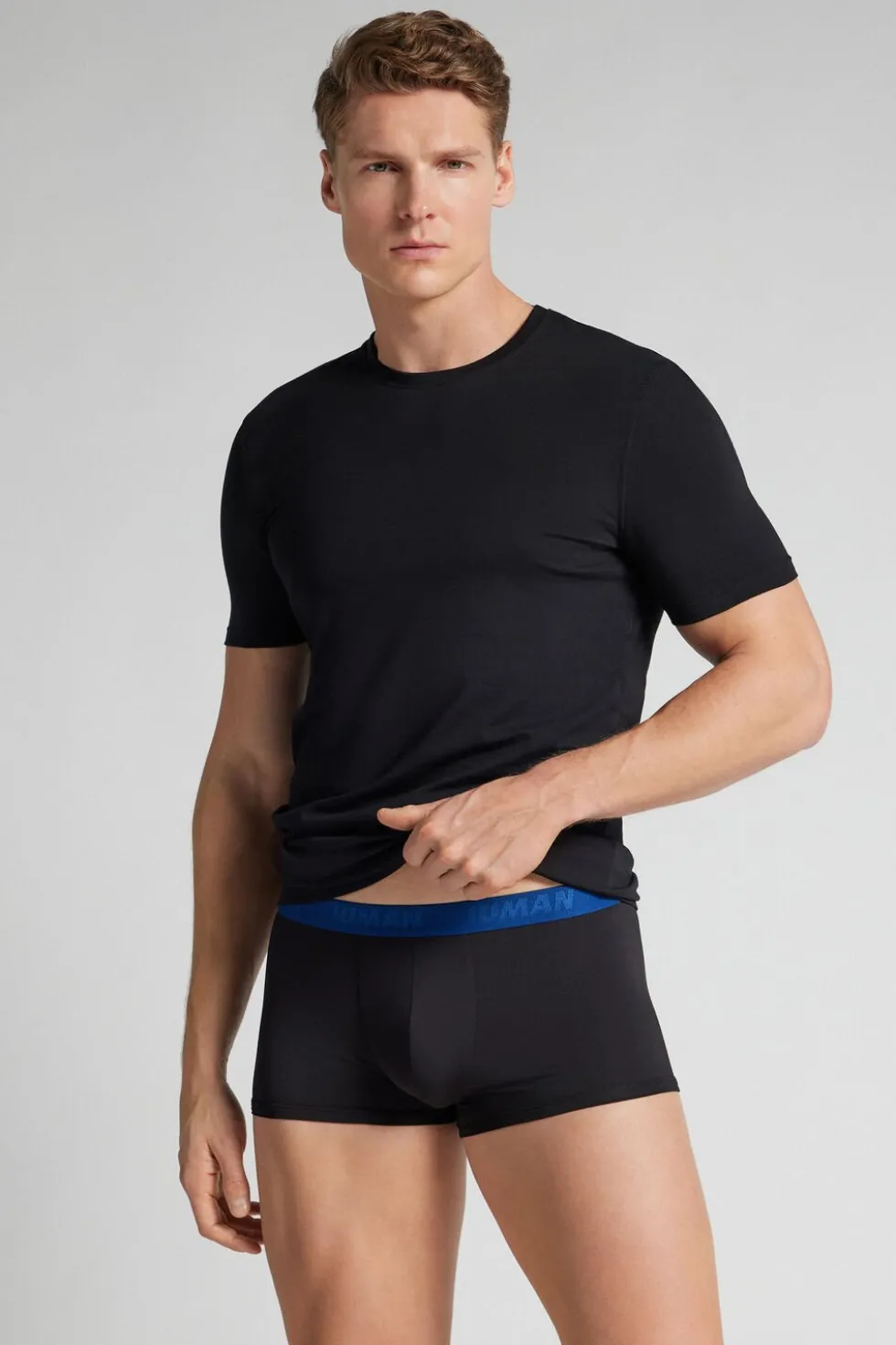 Microfiber Boxers with Logo