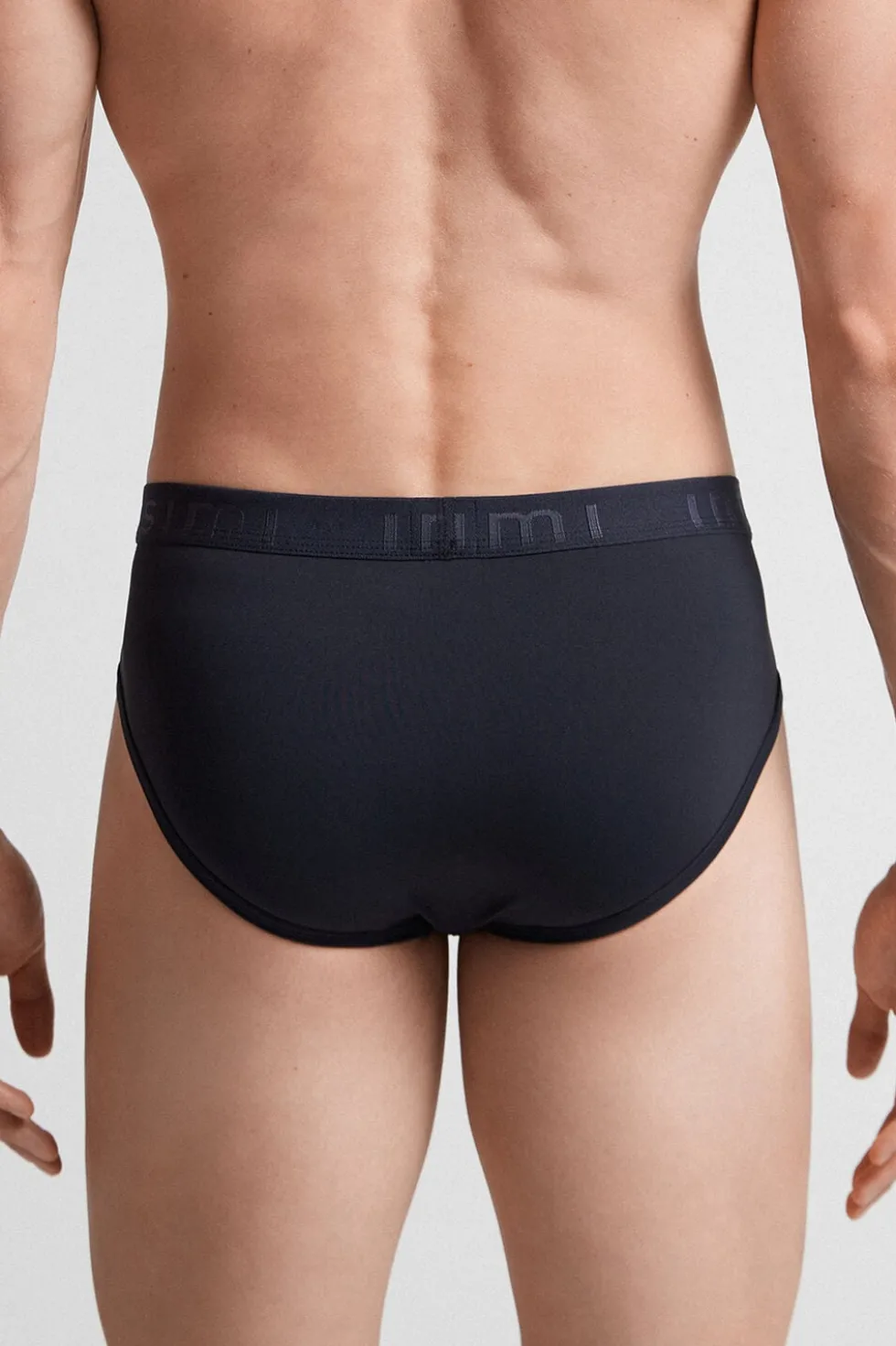 Microfiber Briefs with Logo Detail