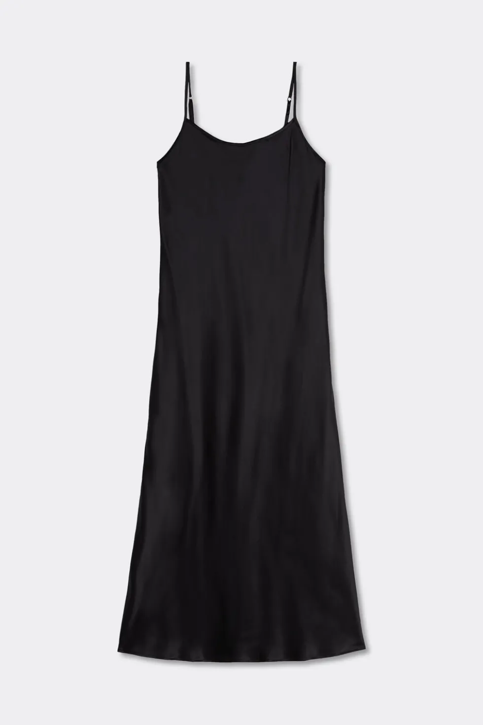 Midi-Length Slip in Silk