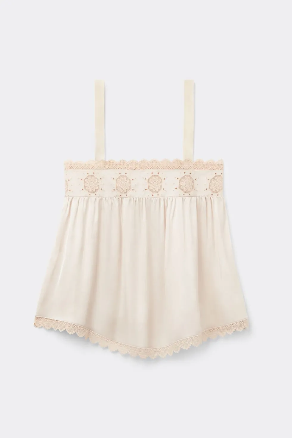 Midsummer Dream Viscose Satin Top