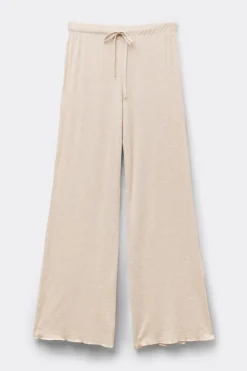 Modal and Cashmere Long Palazzo Pants