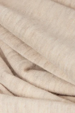 Modal and Cashmere Long Palazzo Pants
