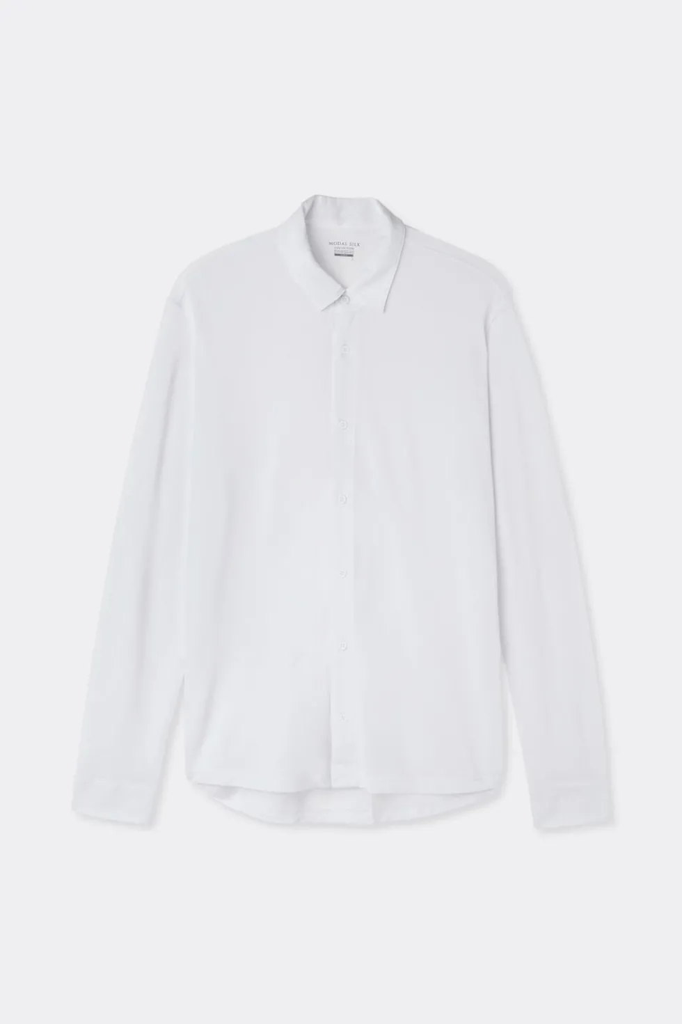 Modal and Silk Piqué Shirt