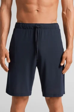 Modal and Silk Piqué Shorts