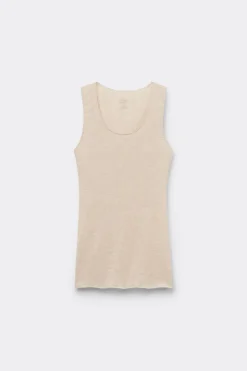Modal Cashmere Ultralight Wide-Shoulder Top