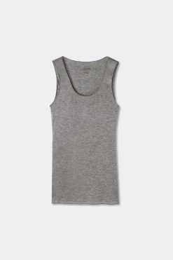 Modal Cashmere Ultralight Wide-Shoulder Top