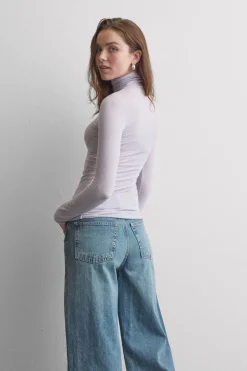 Modal Cashmere Ultralight High-Neck Top