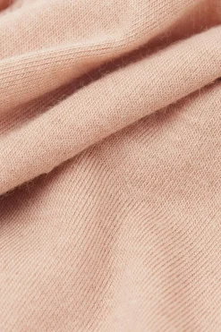 Modal Cashmere Ultralight Wide-Shoulder Top
