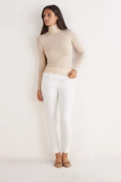 Modal Cashmere Ultralight High-Neck Top