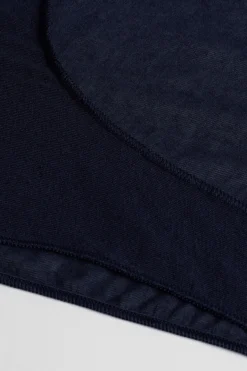 Modal Cashmere Ultralight Wide-Shoulder Top