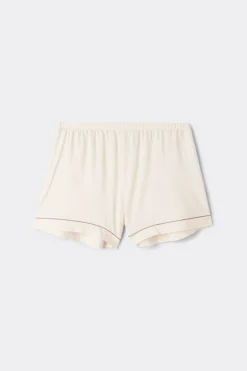 Modal Shorts with Contrast Trim