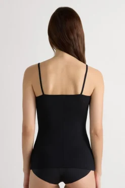 Modal Ultralight Cashmere Blend Top with Lace