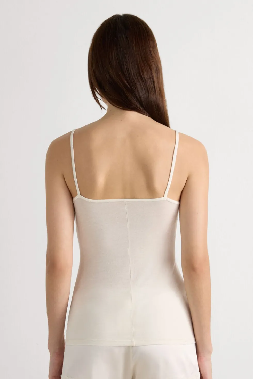 Modal Ultralight Cashmere Blend Top with Lace