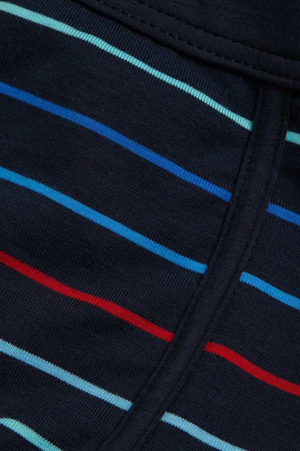 Multicolored Stripe Print Superior Cotton Boxers
