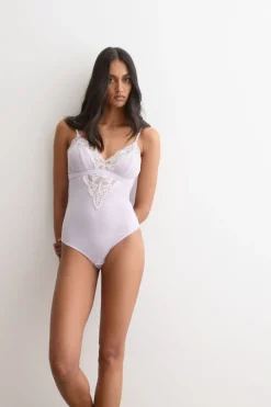 Nature Kiss Modal and Lace Bodysuit