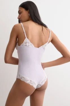 Nature Kiss Modal and Lace Bodysuit