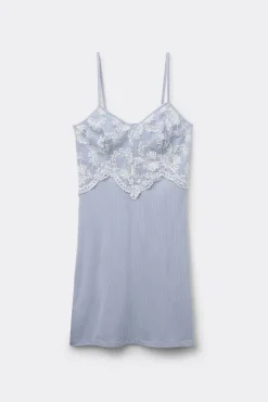 Nature Kiss Modal and Lace Chemise