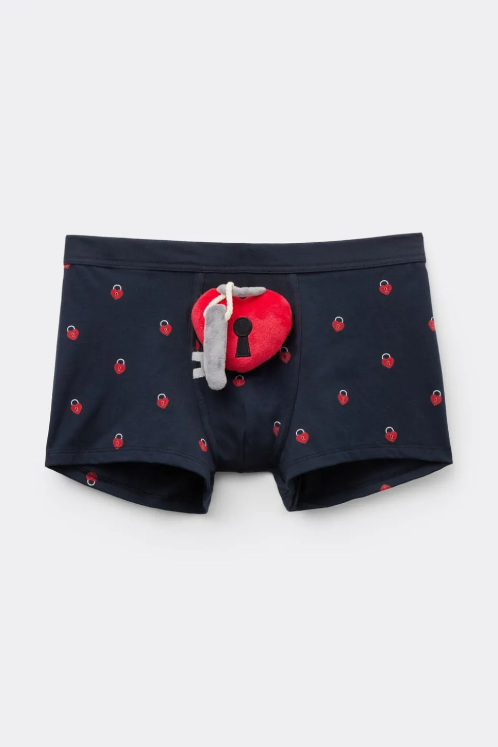 Padlock Heart Plush Toy Superior Cotton Boxers