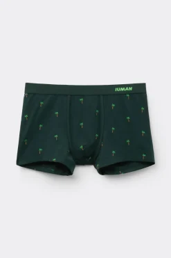 Palm Tree Print Superior Cotton Boxers