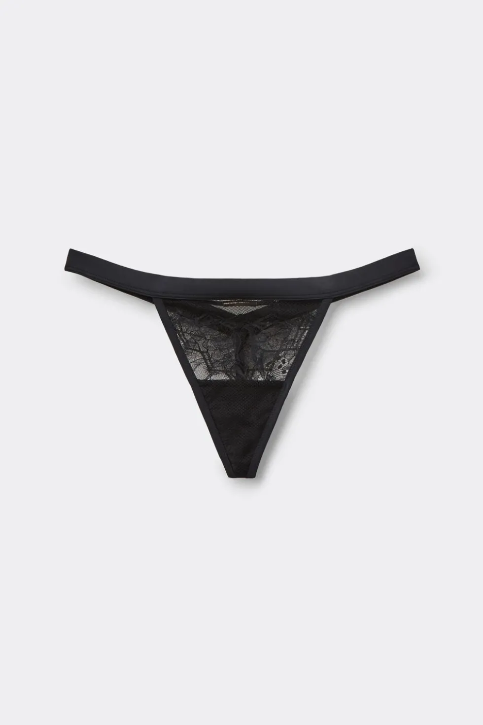 Playful Glamour Lace String Thong