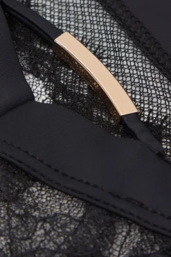 Playful Glamour Lace String Thong