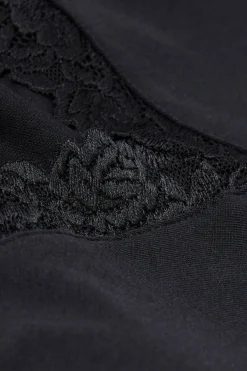 Pretty Flower Modal and Lace Tank Top