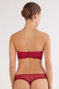 Pretty Flowers Bandeau Bra