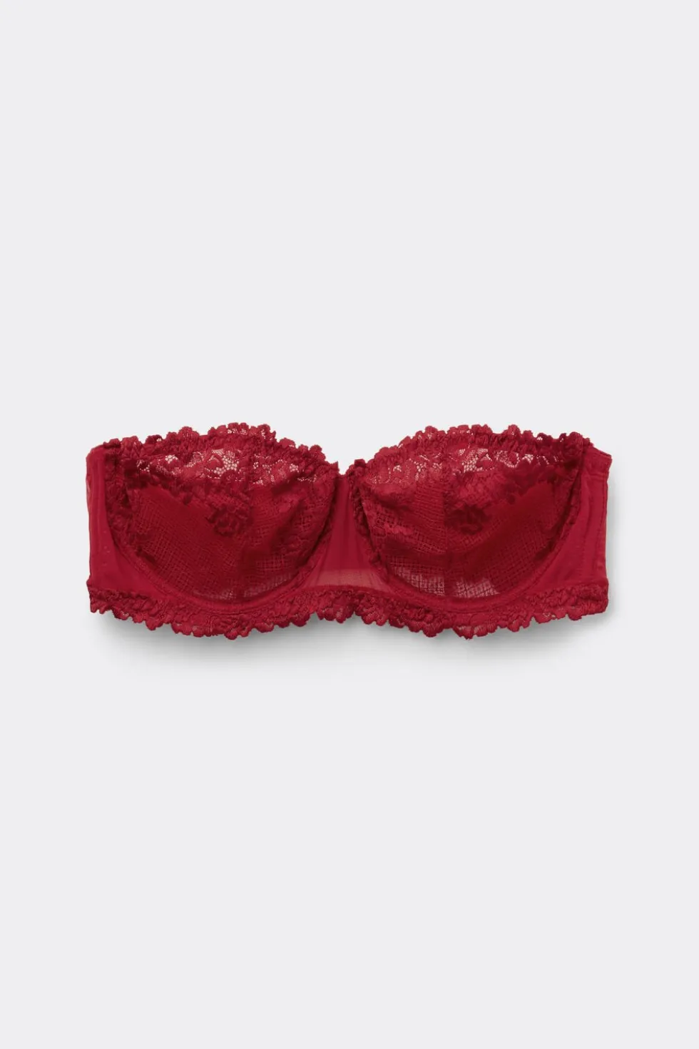 Pretty Flowers Bandeau Bra