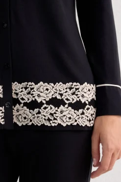 Pretty Flowers Button Up Shirt in Modal