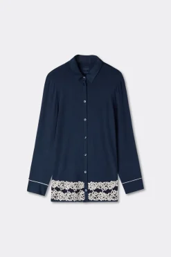 Pretty Flowers Button Up Shirt in Modal