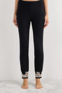 Pretty Flowers Full Length Cuffed Modal Pants