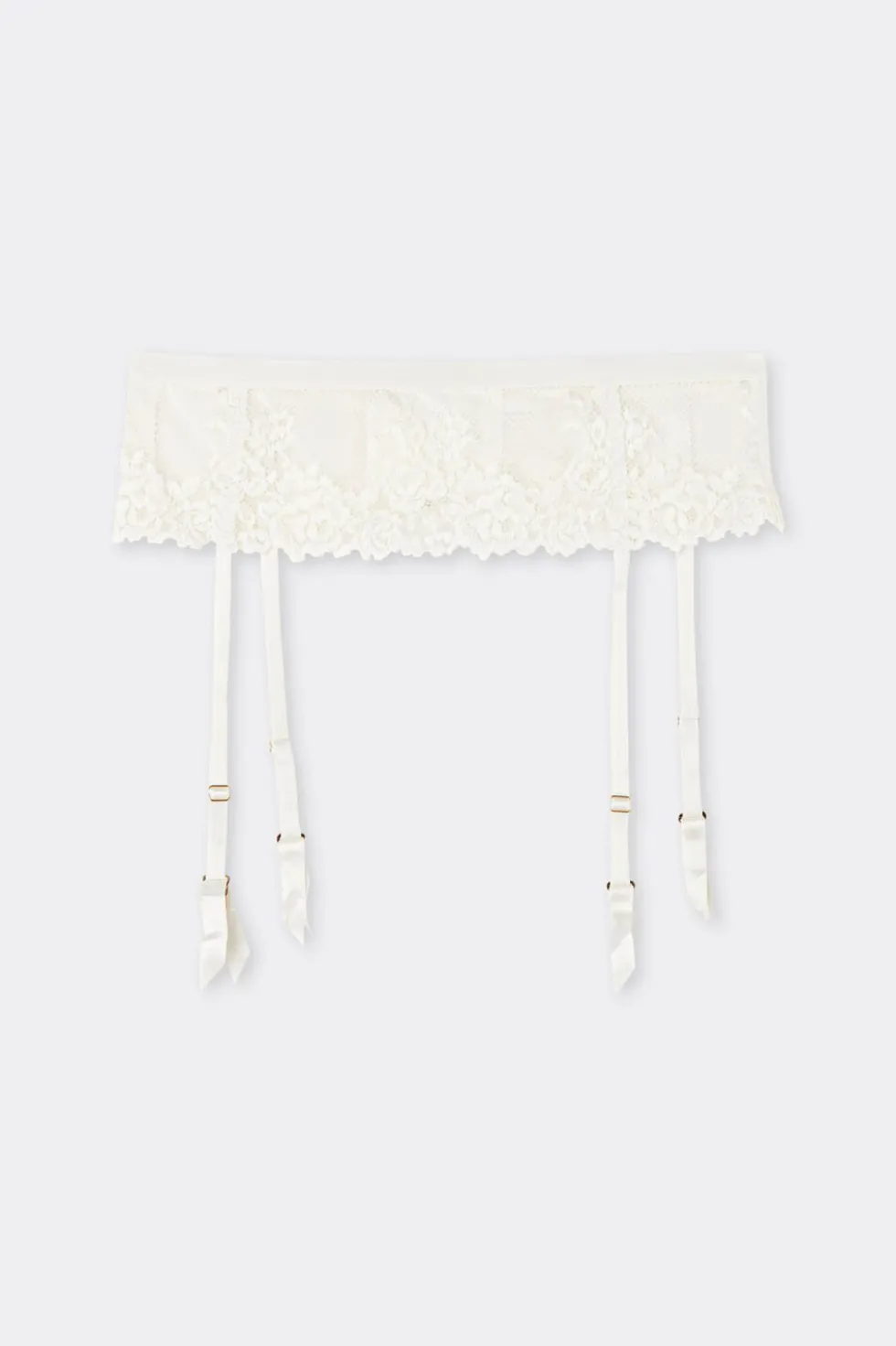 Pretty Flowers Garter Belt