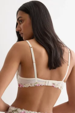Pretty Flowers Print Denise Balconette Bra