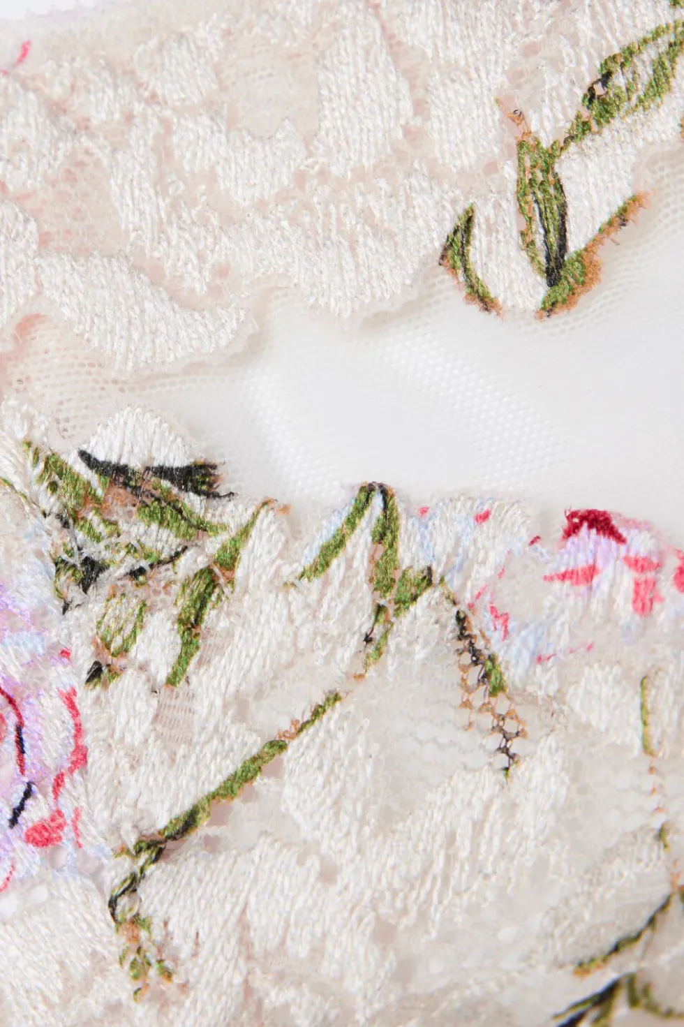 Pretty Flowers Print Thong