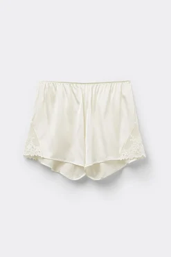 Pretty Flowers Silk Shorts