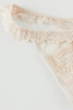 Pretty Flowers Tulle G-String
