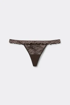 Pretty Flowers Tulle G-String