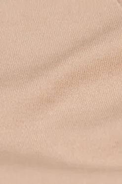 Raw Edge Cotton Bodysuit