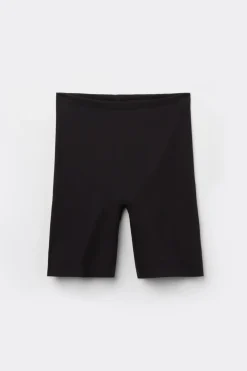 Raw Edge Seamless Cotton Shorts
