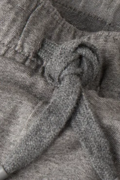 Rib Detail Cotton Shorts
