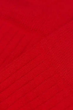 Ribbed Soft Cotton Short Socks
