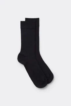 Ribbed Soft Cotton Short Socks